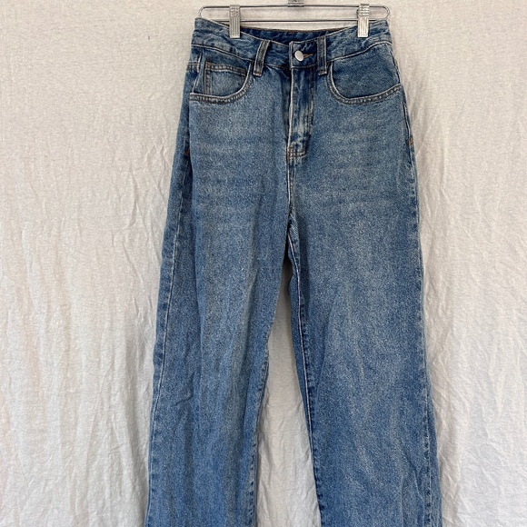 SHEIN wide leg jeans. Size 26/length 32 - Picture 1 of 3